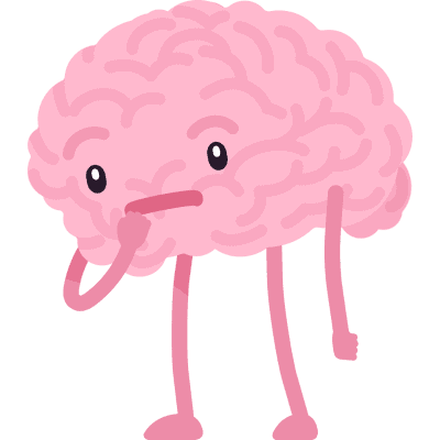 brain thinking emoji