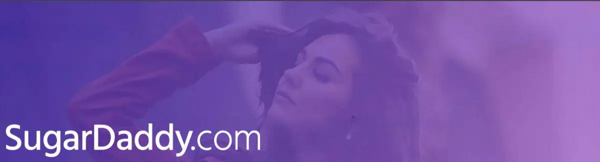 SugarDaddy.com Banner - Beautiful Women Purple Hue