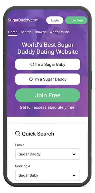 SugarDaddy.com Mobile