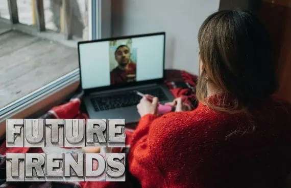 Man and Woman Having an Online Date - Future Trends