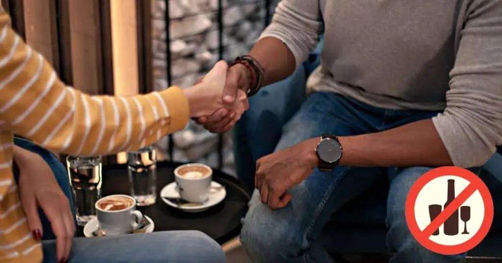 First Coffee Date Introductions - No Alcohol Icon