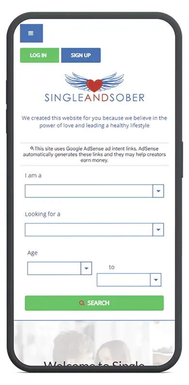 Single and Sober Mobile Screenshot