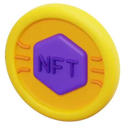 Token 3D Icon