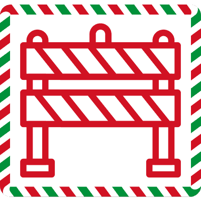 boundaries christmas icon