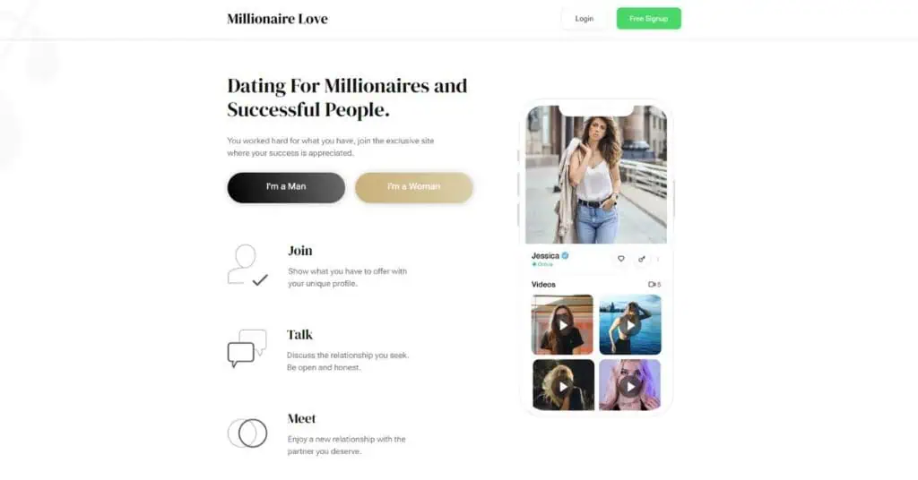 millionaire love screenshot